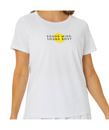 Asics Classic Graphic Tee Women&#39;s Tennis T-shirts Sports Top AsiaFit 204... - $62.01