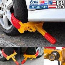 Us 2021 Anti Theft Wheel Lock Clamp Boot Tire Claw Trailer Auto Car Truck Towing - £39.81 GBP