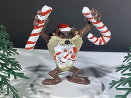 Looney Tunes Santa Taz Tasmanian Devil 2” Christmas Figure Cake Topper - £6.37 GBP