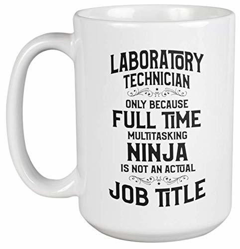Make Your Mark Design Cool Laboratory Technician Coffee & Tea Mug for Chemist or