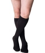 SIGVARIS Mens Style Microfiber 820 Closed Toe Calf-High Socks 20-30mmHg... - $69.29
