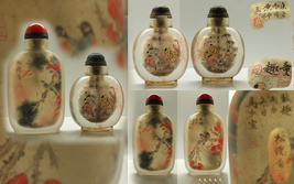 lot of 2 vintage or antique Chinese SNUFF bottles - £358.87 GBP