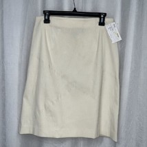 Worth Women&#39;s Skirt Ivory Corduroy Size 10 - £23.79 GBP