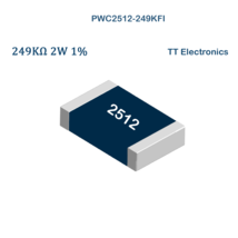 10X PWC2512-249KFI TT Electronics SMD Thick FIlm Resistor 249kOhm 2W 1% ... - £3.95 GBP