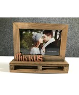MCS 4x6 in Wooden Photo Frame Cute Anniversary Gift Glass Pane Brown 10x... - £9.24 GBP