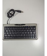 SolidTek ASK-3100U USB 4x9 SuperMini Wired Keyboard - Black - £14.94 GBP