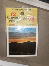 Skyline Dr., Virginia Vintage Souvenir pack of 12 snapshot prints, 1990 - $1.97