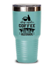 Step aside coffee this is a job for alcohol-01, teal Tumbler 30oz. Model 60066  - £23.59 GBP