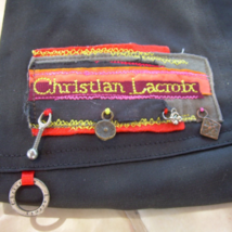  Vintage Christian Lacroix Black Pants , Paris DESIGNER  trousers  - £74.70 GBP