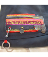  Vintage Christian Lacroix Black Pants , Paris DESIGNER  trousers  - $95.00