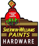 Sherwin-Williams Paints Laser Cut Metal Sign - $69.95