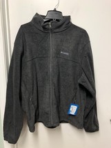 Columbia Men&#39;s Granite Mountain Fleece Jacket Charcoal Gray  Size XXLarge - $19.92