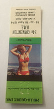 Vintage Matchbook Cover Matchcover Girlie Girly 1974 RMS Convention Clev... - $1.83