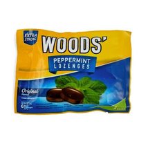 Woods Peppermint Lozenges Strong - Original, 10 Sachets (@ 6 Lozenges) - $36.69