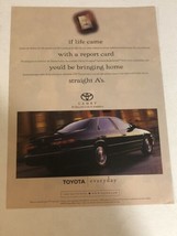 1998 Toyota Camry Car Vintage Print Ad Advertisement  pa6 - $7.91