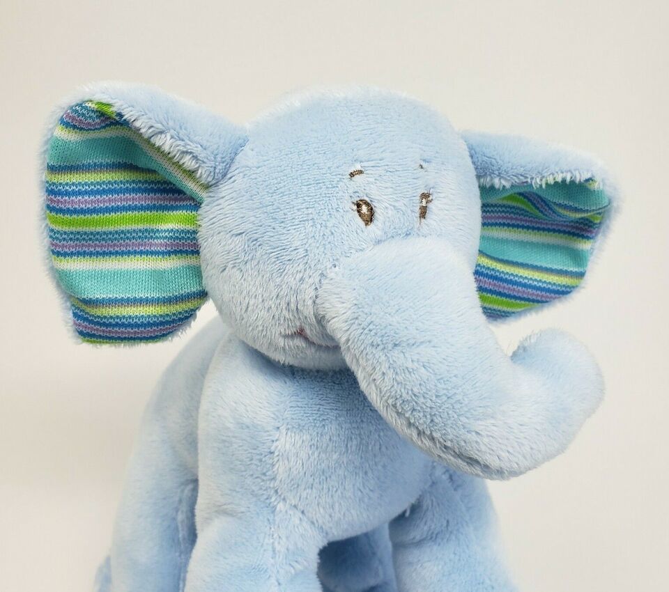 BABIES R US BLUE ROCKING HORSE CHIME RATTLE 2012 STUFFED ANIMAL PLUSH TOY LOVEY Item image 2