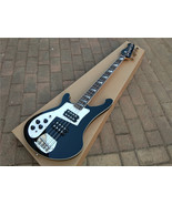 Left Handed 4 string Electric Bass Guitar,Black Mahogany Body S373 - $329.00