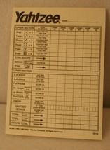 Yahtzee 40th Anniversary Collectors Edition Game Score Pad ONLY Replacement - $19.95