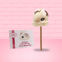 Champagne White Chocolate Candy Bunny Pop - £14.12 GBP