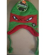 Teenage Mutant Ninja Turtles TMNT Raphael Winter HAT With Gloves SET NEW NWT - $14.22