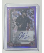 2025 Topps Chrome Blake Dunn Purple Refractor Autograph RC #RA-BD.  47/250 - $375.11 MXN