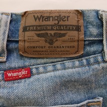 Wrangler Premium Quality Men’s Cotton Jeans 34x30 Regular Fit Blue image 6