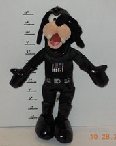 Disney Parks Exclusive Goofy as Star wars Darth Vader 12&quot; plush toy RARE HTF - £19.31 GBP