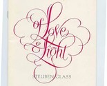 Steuben Glass Of Love &amp; Light Catalog with Price List &amp; Order Form - $17.82