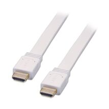 LINDY 5m Flat White Standard HDMI Cable  - $54.00