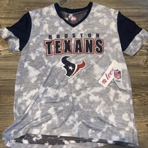 Houston Texans Teens Juniors Med Short Sleeve Shirt. Gray. Authentic. $2... - £11.84 GBP