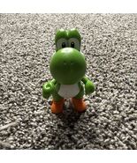 Jakks World Of Nintendo Super Mario Bros Yoshi Green Toy Action Figure 2... - $5.95