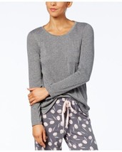 Alfani Womens Scoop Neck Pajama Top Only,1-Piece,Size Large,Urban Grey - $34.16