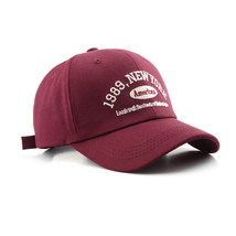 Red American Style Baseball Cap Summer Style - £15.17 GBP