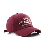 Red American Style Baseball Cap Summer Style - $25.96 CAD