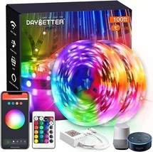 Daybetter Smart Wifi Led Lights 100-Foot Tuya App-Controlled Led, And Ki... - £34.55 GBP