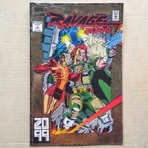 Ravage 2099 #1 Marvel Comics 1993 1st Estampado Papel Dorado Cubierta Dq - $25.18