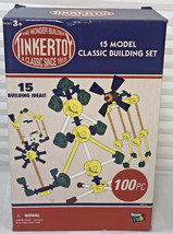 K'NEX TINKERTOY Classic Retro Building 100PC 15 Model Education Building Toy - $39.48