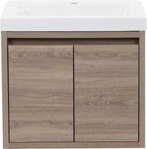 Spring Mill Cabinets Kelby Modern Floating Bathroom Vanity With, Forest Elm - $689.92