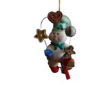 Snowman Chef Hat Christmas Ornament Juggling Juggle Cookies Monocycle Un... - $9.00