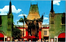 Graumans Chinese Theatre Hollywood California Postcard - £6.15 GBP