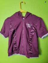 Hannah Montana Youth Girls Sweatshirt Miley Cyrus Disney Channel Purple XL - $29.40