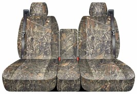 Front set 40/20/40 car seat covers fits FORD F150 TRUCK 2004-2008 select style - £73.03 GBP+