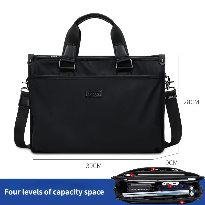 BJIAX Bag Men Business Package Business Tote Crossbody Package Lawyer Fi... - £70.54 GBP