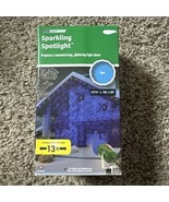 Lightshow Projection Icy Blue Sparkling Spotlight Holiday Lighting, 13 ft - $444.76 MXN