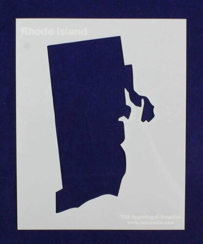 State of Rhode Island Stencil 14 Mil Mylar - Painting /Crafts/ Templates - $15.52