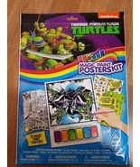 TEENAGE MUTANT NINJA TURTLES Magic Paint Posters Kit Posters Stickers Ta... - $20.25 CAD