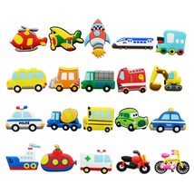 Cartoon Vehicle Model Magnetic Fridge Magnet Decor Refrigerator Magnets ... - £10.30 GBP+