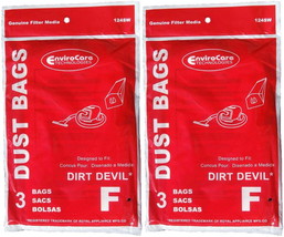 Replacement Part For Dirt Devil 6 Canister Type F Allergy Vacuum Bags, C... - $177.34 MXN