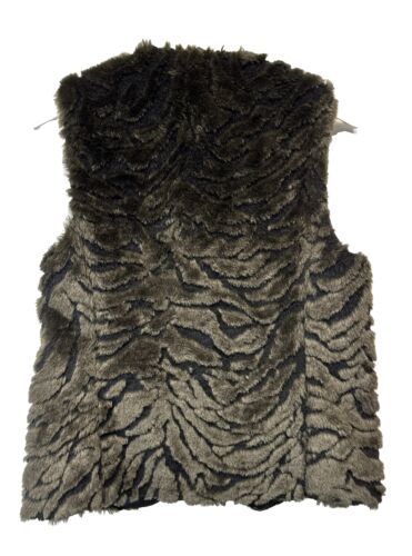 Primary image for Dana Bachman Faux Fur Vest Coat Jacket M