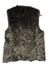 Dana Bachman Faux Fur Vest Coat Jacket M - £27.57 GBP